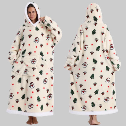 Blanket Hoodie Oversized Wearable Hooded