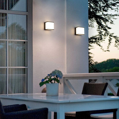 Aerocube Outdoor Wall Light Modern