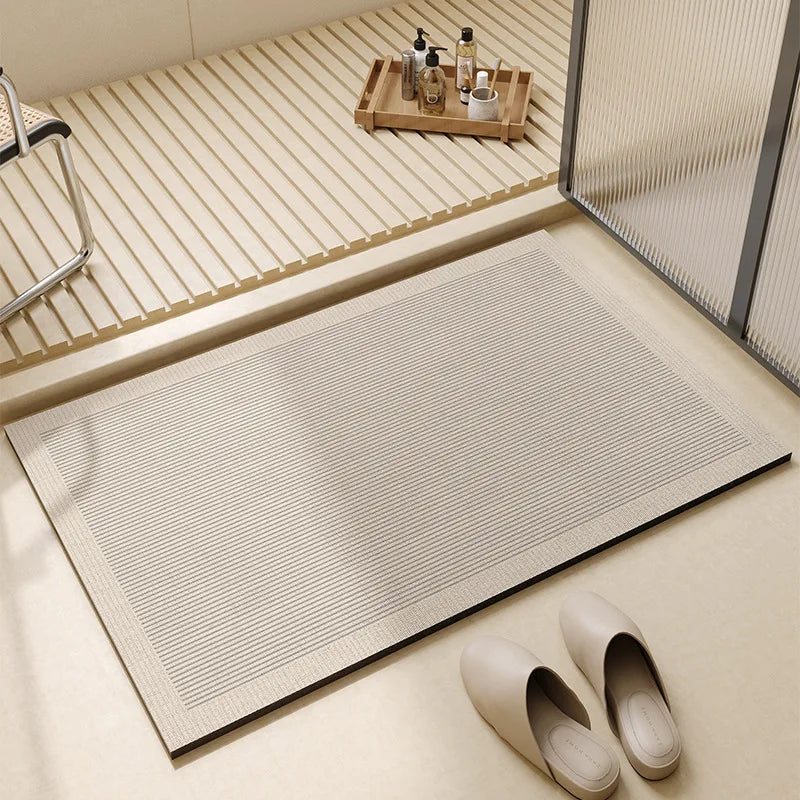 Super Absorbent Bath Mat Quick Dry Non