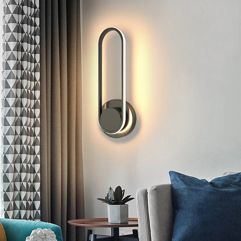 Modern LED Wall Light 330° Rotating