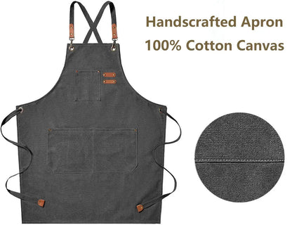Prowear Canvas Kitchen Apron Unisex Chef &