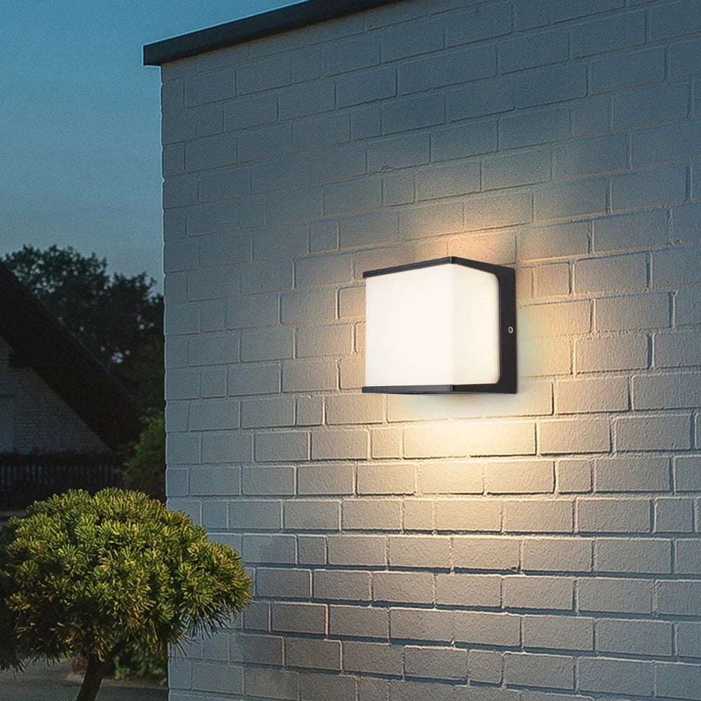Aerocube Outdoor Wall Light Modern