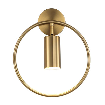 Halo Wall Light Nordic Gold Minimalist