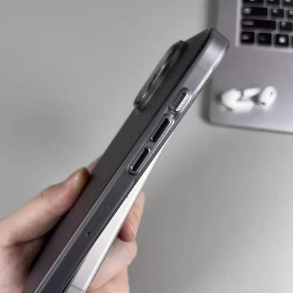 Phone Case Ribbed Hard Shell Protective