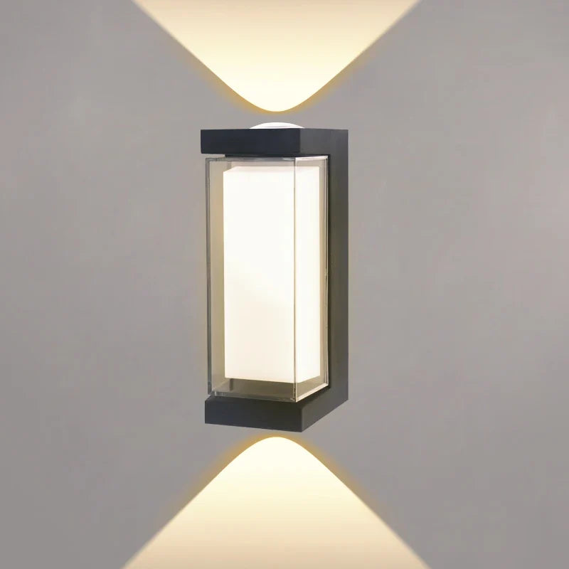 Modern LED Wall Light Waterproof Up &