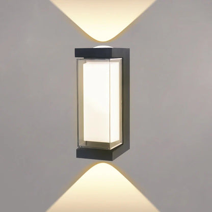 Modern LED Wall Light Waterproof Up &