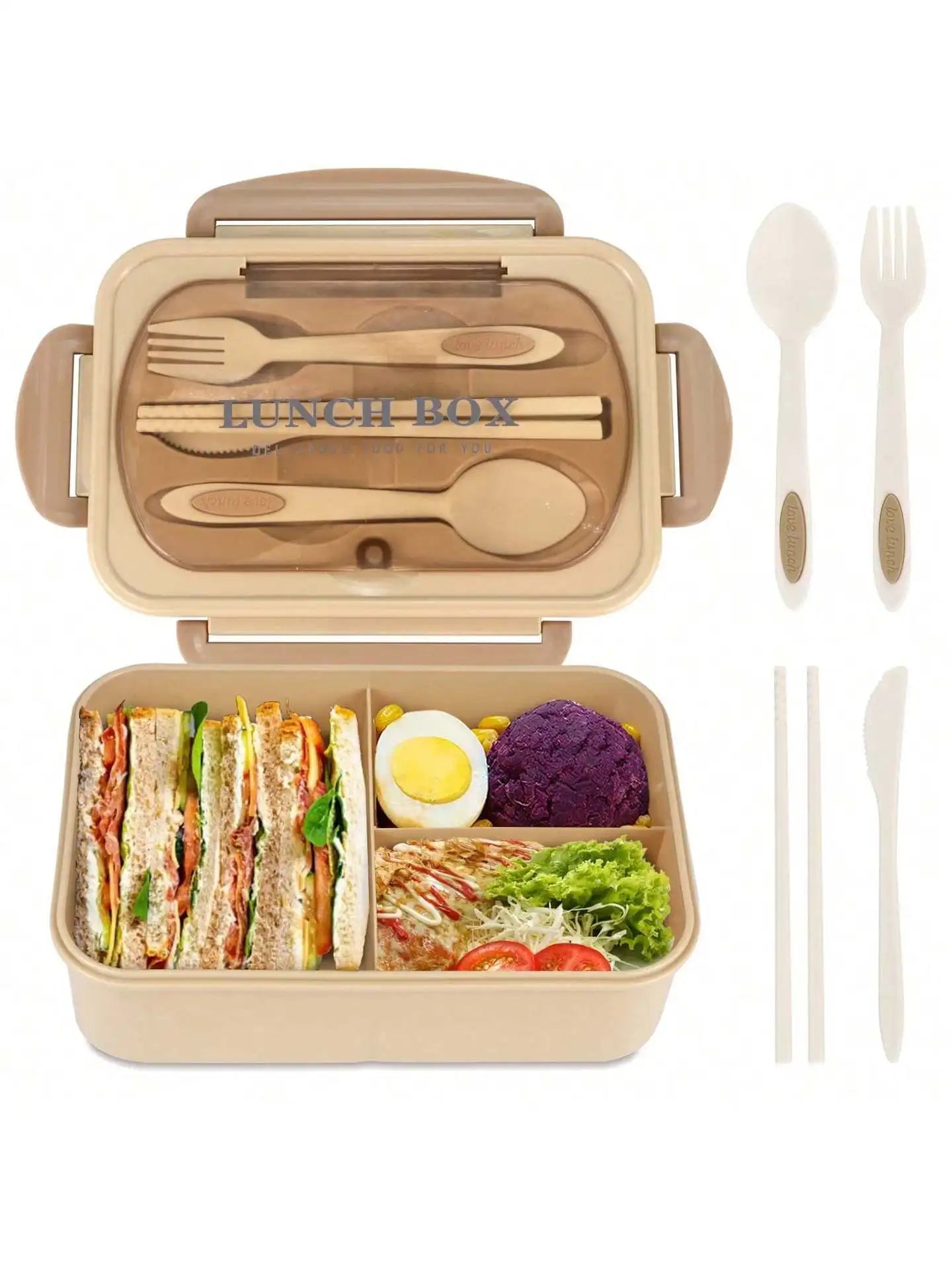 Mealmate Bento Lunch Box With Utensils 4