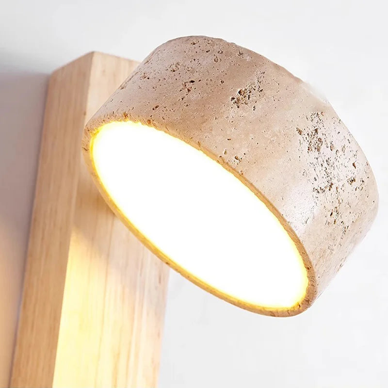Éclat Wall Lamp French Wabi Sabi Headboard