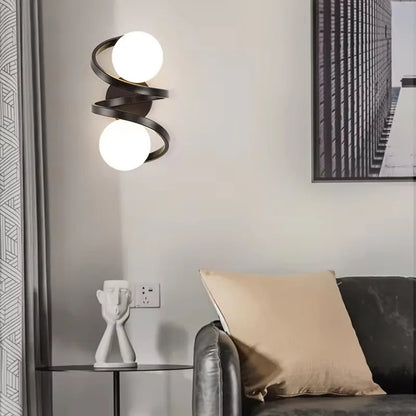 Astra Wall Light Modern Dual LED Globe