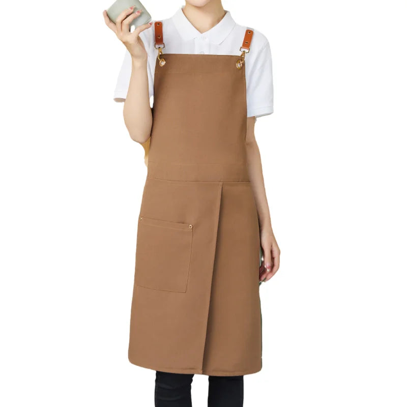 Workease Waterproof Canvas Apron Split Skirt