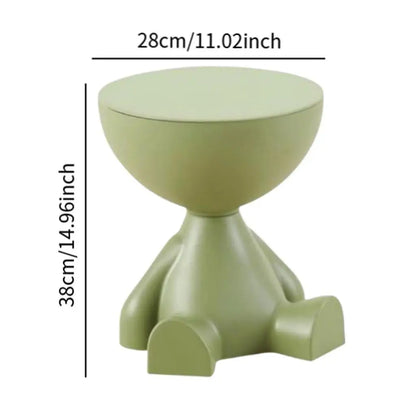 Cartoon Bear Side Table Modern Creative