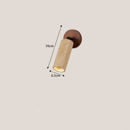Huangdong Wall Lamp Wabi Sabi Travertine &