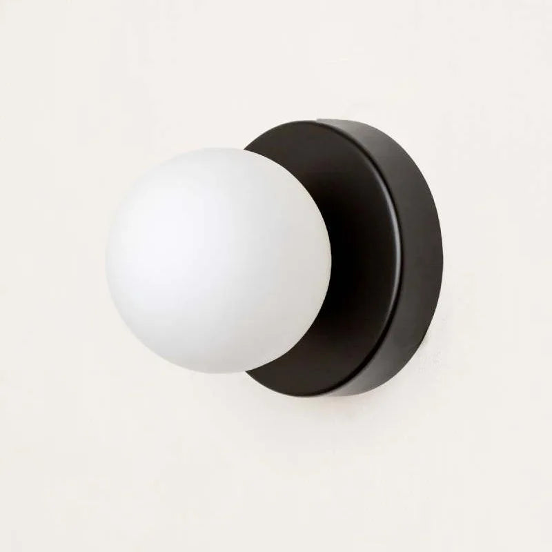 Macaron LED Wall Lamp Modern Coloured Glass