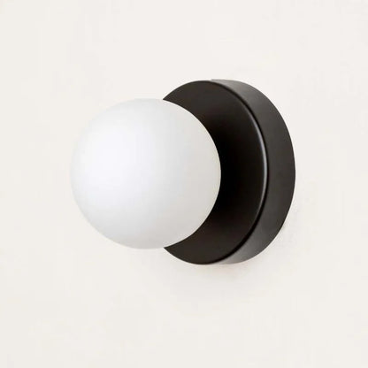 Macaron LED Wall Lamp Modern Coloured Glass