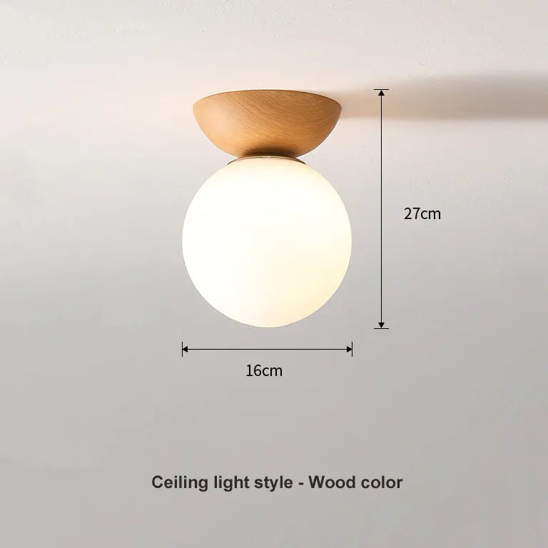 Modern Nordic Glass Ball Ceiling & Pendant