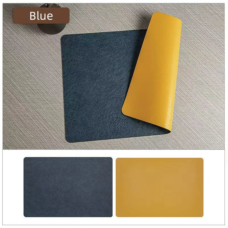 Duomat Double Sided Faux Leather Placemats