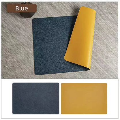 Duomat Double Sided Faux Leather Placemats