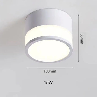Nordic Surface Mounted LED Downlight 9W 15W