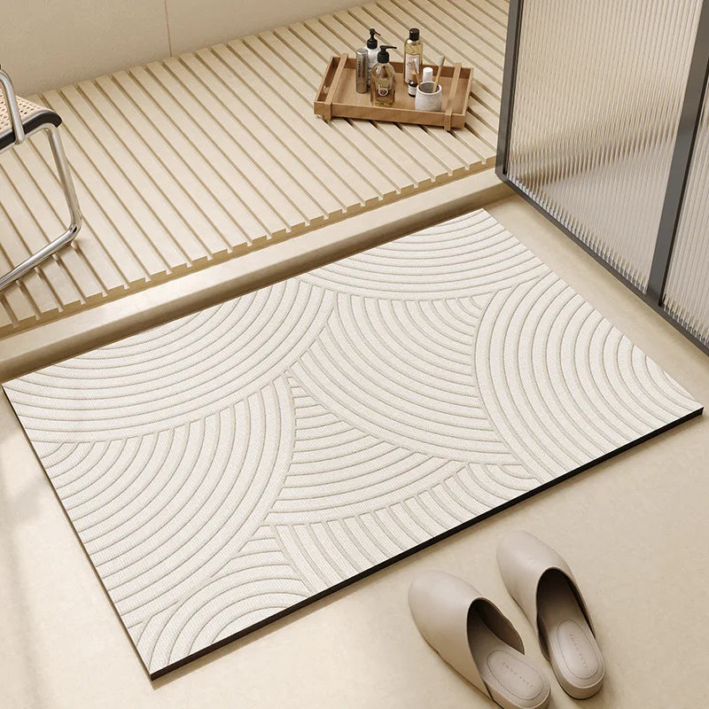 Super Absorbent Bath Mat Quick Dry Non