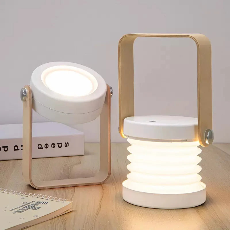 Creative Wooden Handle Portable Lantern