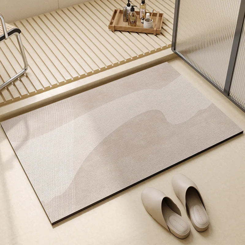 Super Absorbent Bath Mat Quick Dry Non