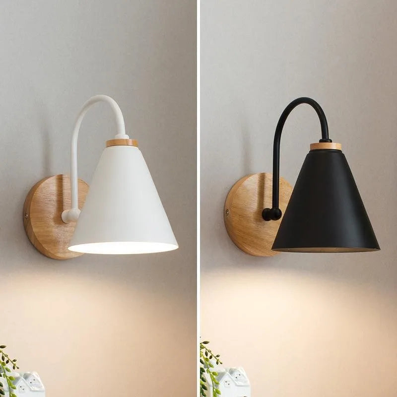 Nordic Beam Scandinavian Wood & Iron Wall