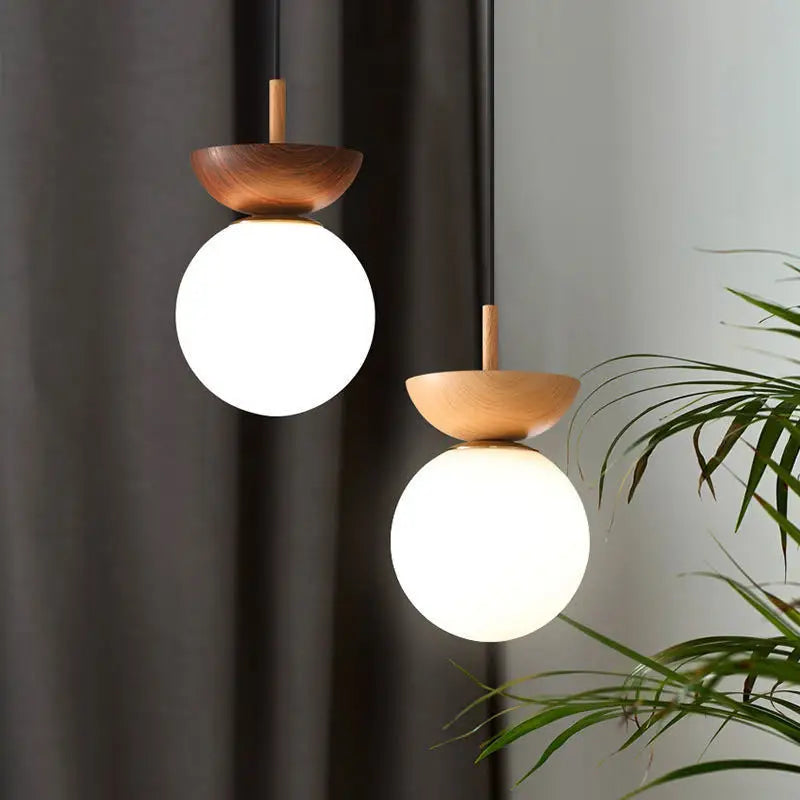 Modern Nordic Glass Ball Ceiling & Pendant