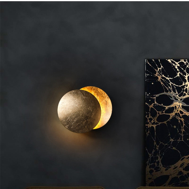 Lunaris Wall Light Modern Solar Eclipse