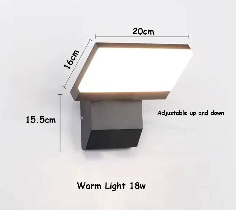 Lumifold Outdoor Wall Light IP65 Waterproof