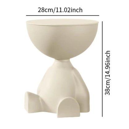 Cartoon Bear Side Table Modern Creative
