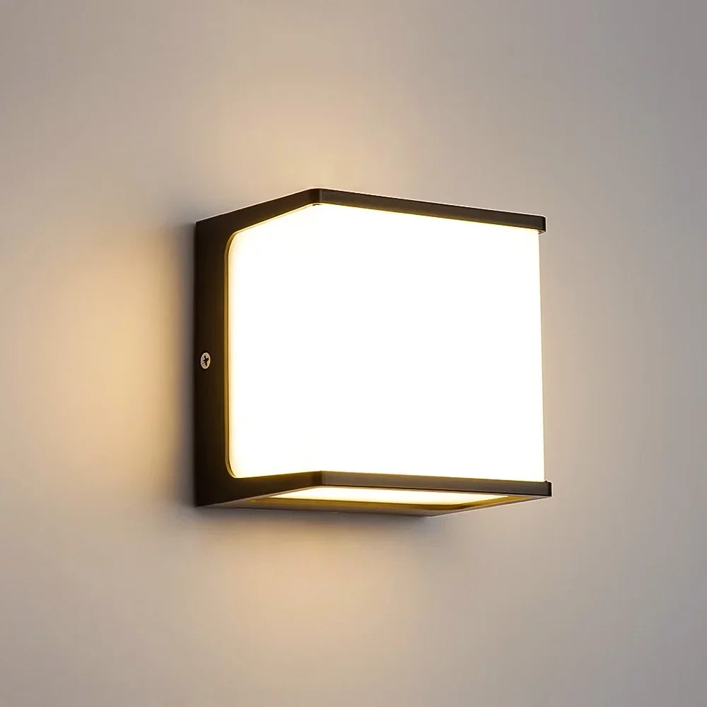 Aerocube Outdoor Wall Light Modern