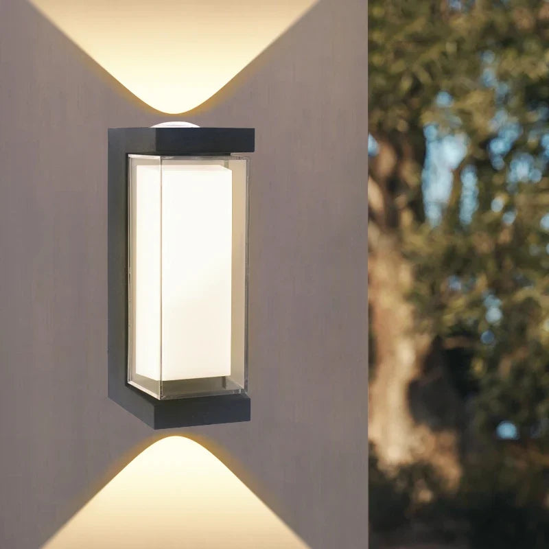 Modern LED Wall Light Waterproof Up &