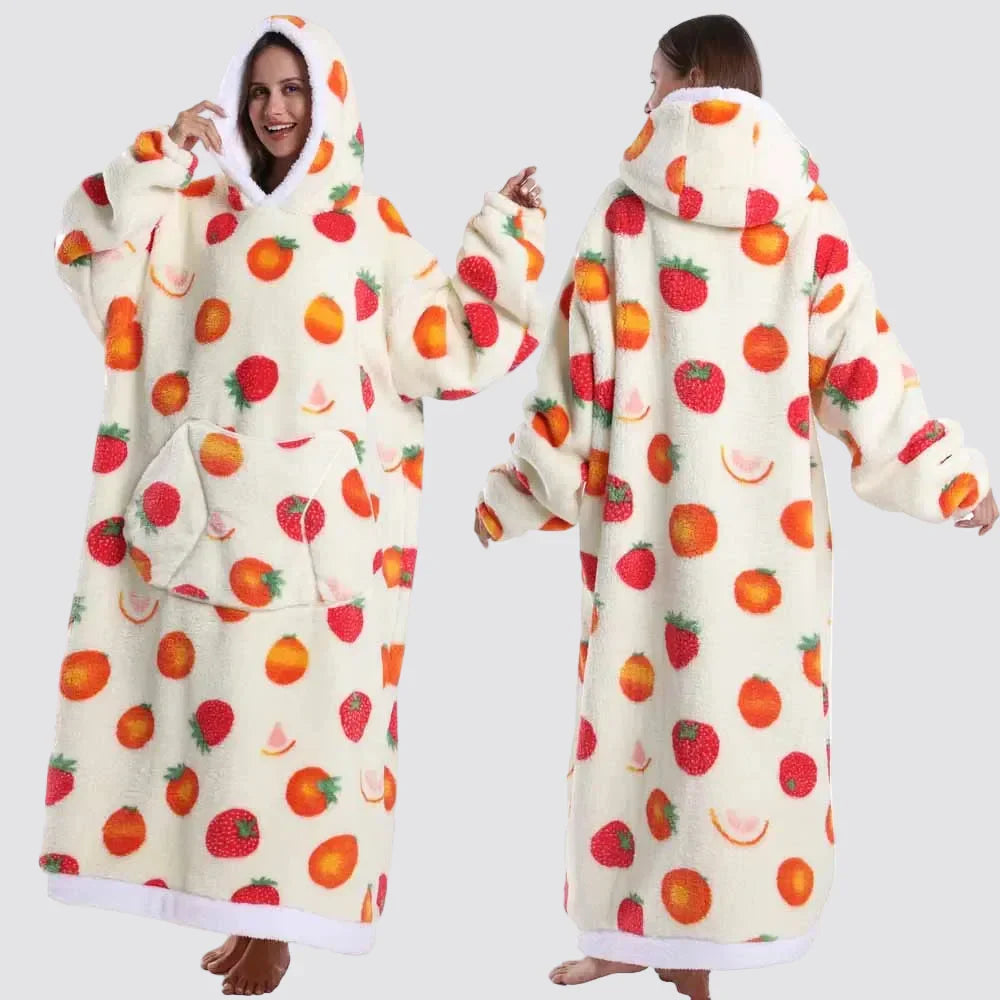 Blanket Hoodie Oversized Wearable Hooded