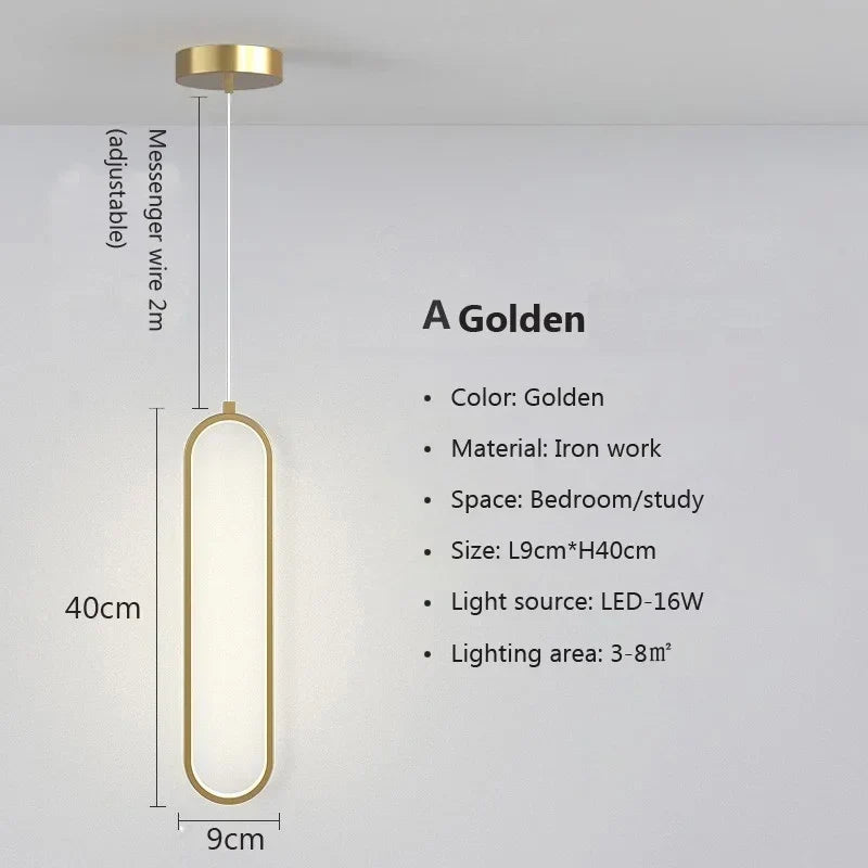 Modern Minimalist LED Pendant Light lifestyle 2