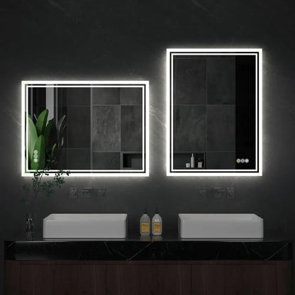 Luvoglow LED Bathroom Mirror Frameless