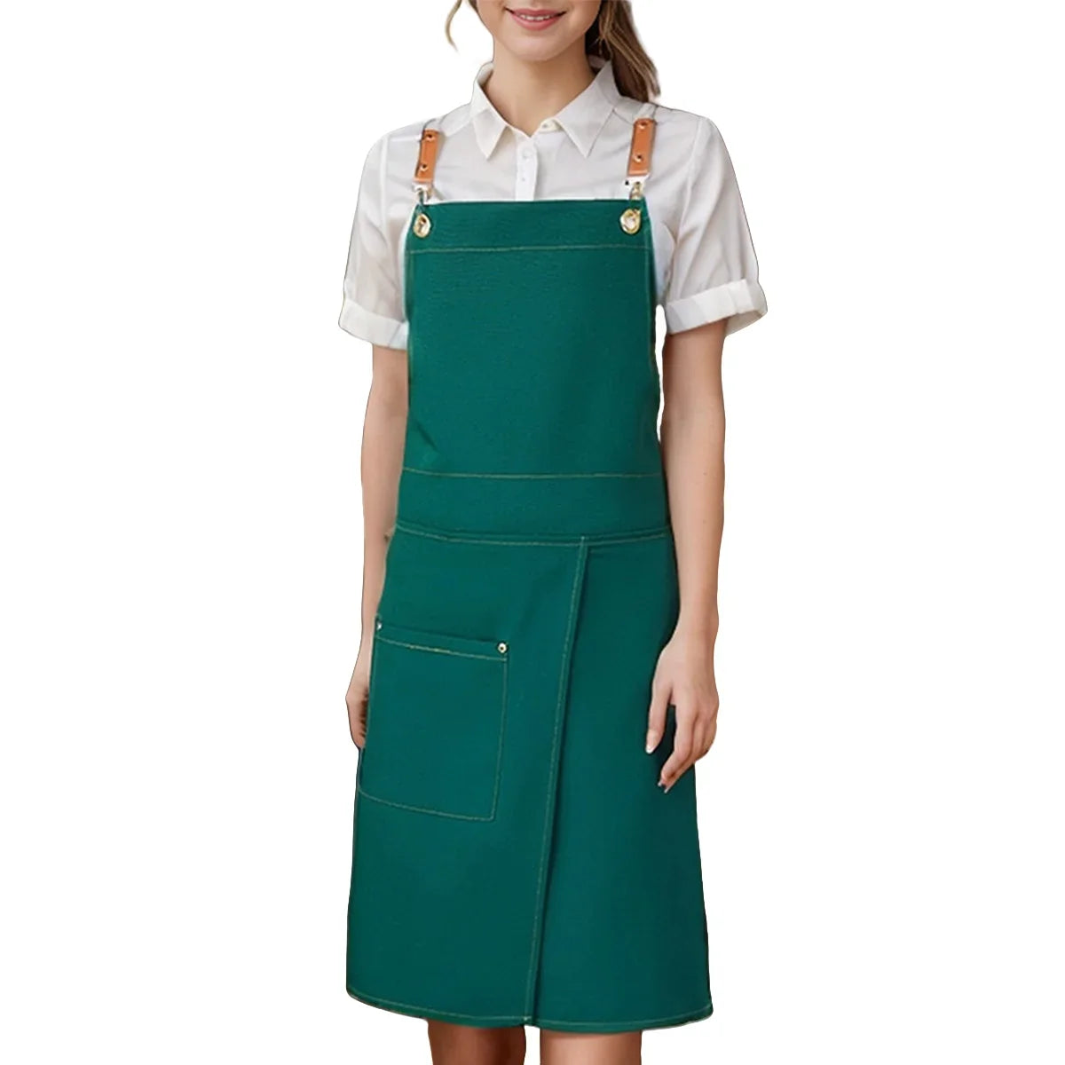 Workease Waterproof Canvas Apron Split Skirt
