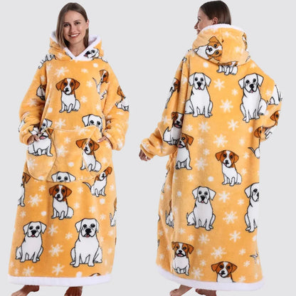 Blanket Hoodie Oversized Wearable Hooded