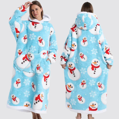 Blanket Hoodie Oversized Wearable Hooded