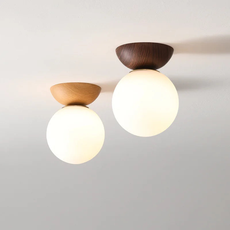 Modern Nordic Glass Ball Ceiling & Pendant