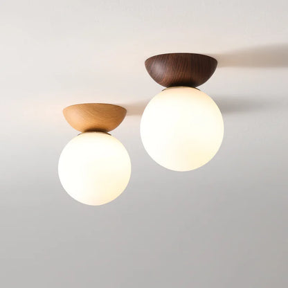 Modern Nordic Glass Ball Ceiling & Pendant