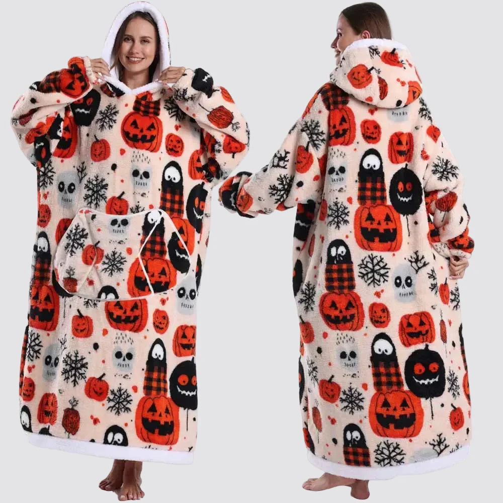 Blanket Hoodie Oversized Wearable Hooded