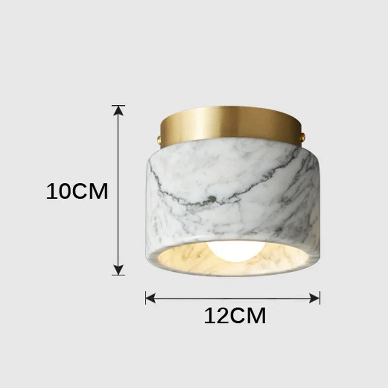Nordic Marble Ceiling Light Modern Downlight