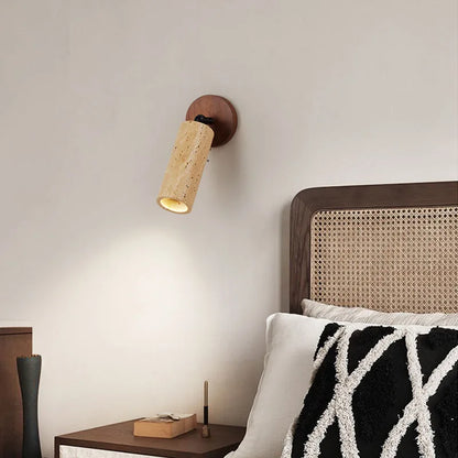 Huangdong Wall Lamp Wabi Sabi Travertine &