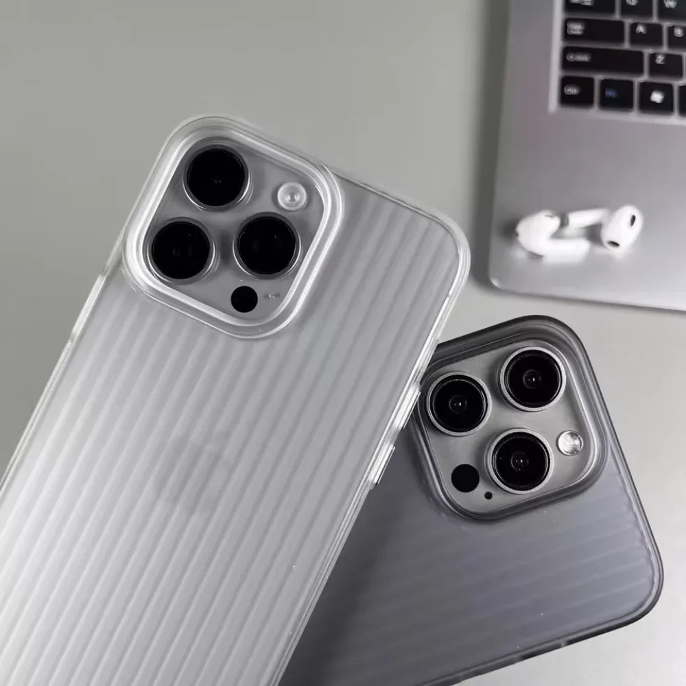 Phone Case Ribbed Hard Shell Protective