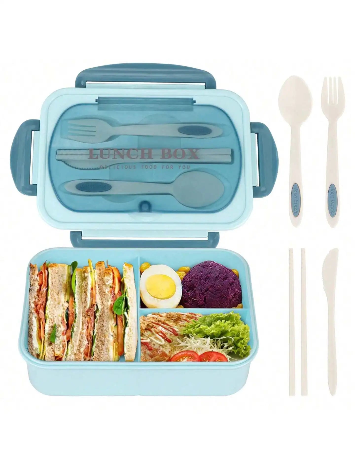 Mealmate Bento Lunch Box With Utensils 4