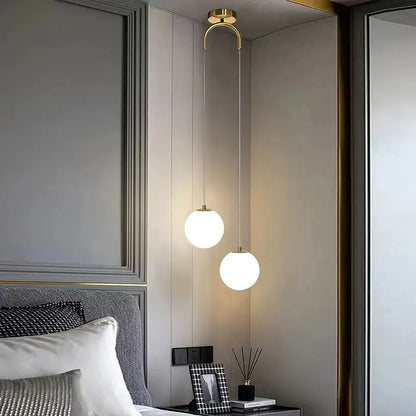 Luna Pendant Light Nordic Modern Glass Globe