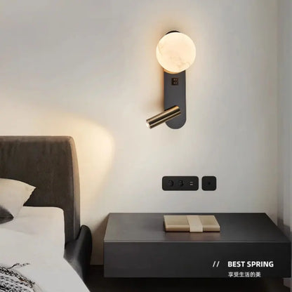 Lunarbeam Dual Wall Light Modern Nordic
