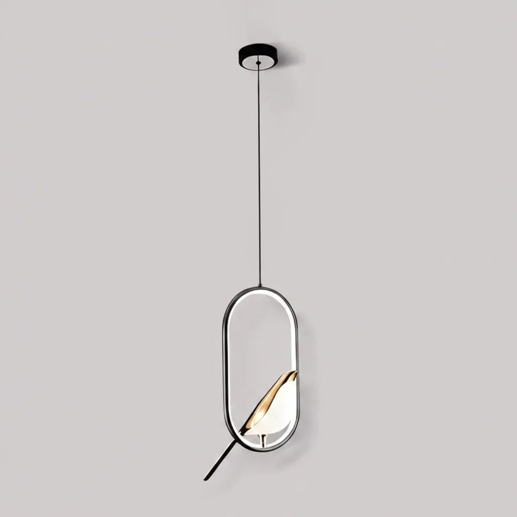Magpie Pendant Light Nordic LED Bird Design