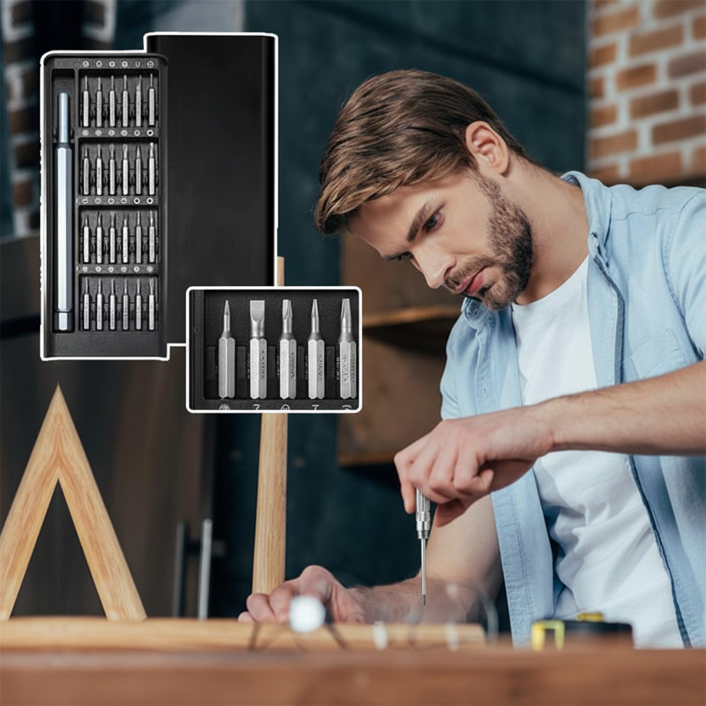 Screwdriver Set Precision Magnetic Aluminum