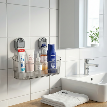 Wall Shelf Adhesive No Drill Kitchen